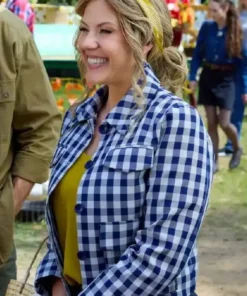 The Heiress and the Handyman Jodie Sweetin Check Jacket