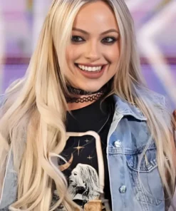 WWE Raw 2025 Gionna Daddio Denim Vest