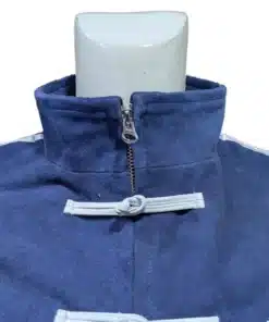 Adidas Chinese New Year Blue Jacket featuring a vibrant blue tone and professional cultural embroidery details.