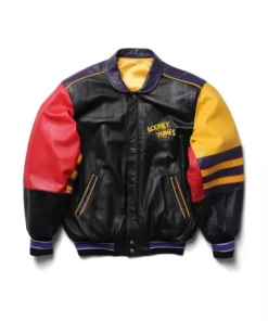 1993 Jeff Hamilton “Looney Tunes” Leather Jacket