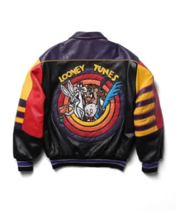 1993 Jeff Hamilton “Looney Tunes” Leather Jacket