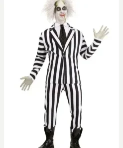 2024-Michael-Keaton-Beetlejuice-Striped-Outfit