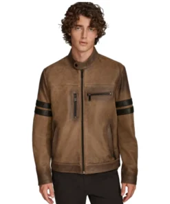 Aiden Color Blocked Racer Jacket