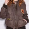 Amelia Brown A-2 Bomber Jacket