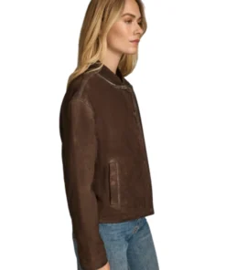 Angie Snap Bomber Jacket