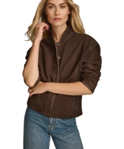 Angie Snap Bomber Jacket