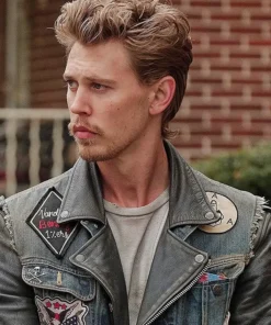 Austin Butler The Bikeriders Denim Vest