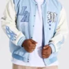 Baby Blue Varsity Jacket