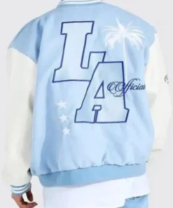 Baby Blue Varsity Jacket