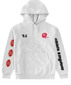 Chiefs Vintage Patchwork Hoodie Front Look