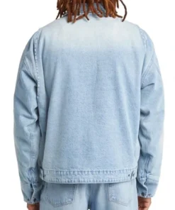 Elwood Petrol Denim Jacket