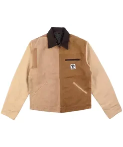 Front-Side-Of-The-Patina-Work-Jacket-in-Duck-Brown