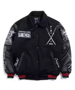 Front-Side-Of-The-Zoro-One-Piece-Varsity-Jacket