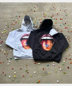 Two homesick hoodie styles in black and grey colors displayed together, representing the latest high-quality homesick x2c hoodie designs.