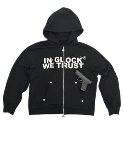 In Glock We Trust Zip-Up Hoodie