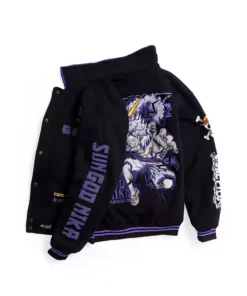 Left-Arm-Side-Of-The-One-Piece-Gear-5-Varsity-Jacket