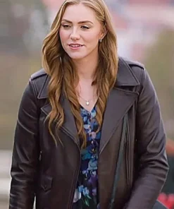 Love on The Danube Royal Getaway Jessica Sipos Biker Jacket Front look
