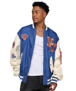 New York Knicks MA-1 Bomber Jacket