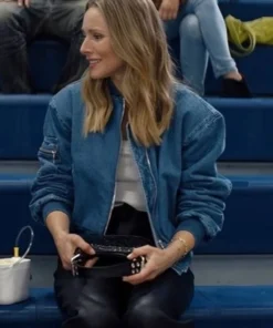 Nobody-Wants-This-2024-Kristen-Bell-Denim-Bomber-Jacket