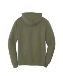 Olive Green Pullover Hoodie
