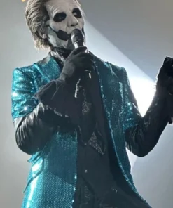 Papa Emeritus 4 Blue Jacket Front Look