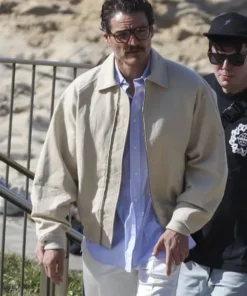 Pedro Pascal Beige Jacket