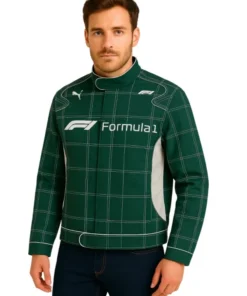 Puma x F1 Lifestyle Black Summer Racing Jacket