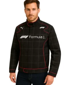 Puma x F1 Lifestyle Black Summer Racing Jacket