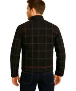 Puma x F1 Lifestyle Black Summer Racing Jacket (Back)