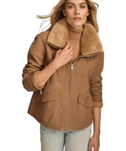 Stormi Vegan Shearling Aviator