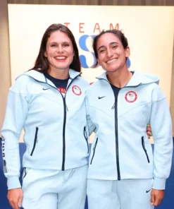 Team USA Tech Fleece Windrunner Full-Zip Hoodie Front look