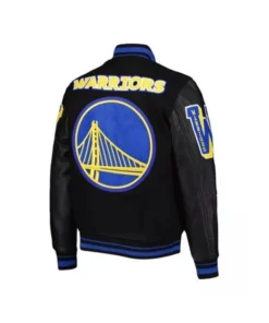 Warriors Golden State Jacket back look