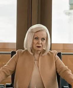 Yellowstone S05 Caroline Warner Beige Coat