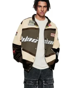 Air Racing Style Varsity Jacket
