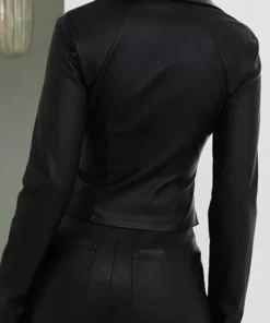 Beyond The Gates 2025 Trisha Mann Black Lace Up Jacket