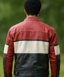 Chicken Town Jayce Leather Jackets Back Look