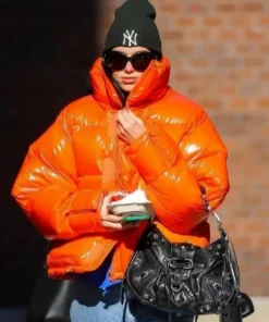 Dua Lipa Puffer Jacket