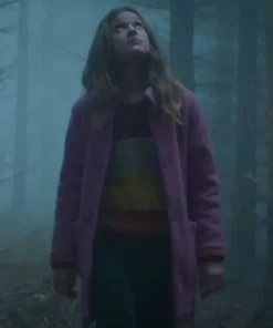 Josefine Tv Series Elves Sonja Steen Pink Wool Coat