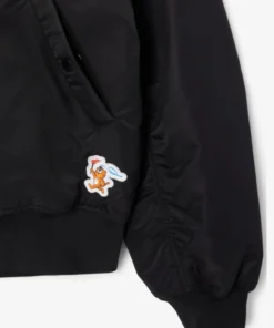 Why the Lacoste Olympic Heritage Seoul 1988 Bomber Jacket Stands Out Sleeves