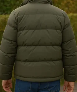 Limitless Chris Hemsworth Green Puffer Jacket