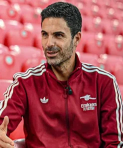 Mikel Arteta UEFA Champions League 202526 Jacket Front Look