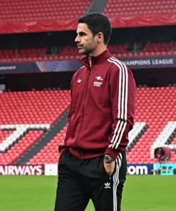 Mikel Arteta UEFA Champions League 202526 Jacket Front Look