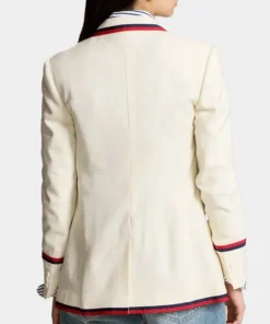 Paris-2024-Olympic-Team-USA-Flagbearer-White-Uniform-Blazer