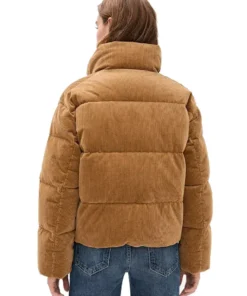 Polo Ralph Lauren Cord Puffer Jacket Back Look