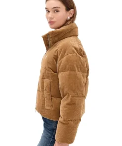 Polo Ralph Lauren Cord Puffer Jacket Side Look