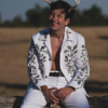 Barry Keoghan White Jacket Front look