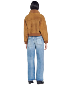 Shearling Bomber Jacket