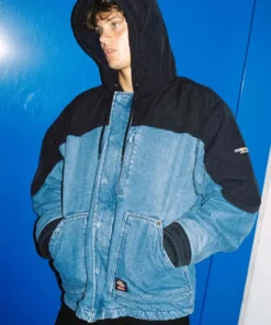 Supreme Dickies Cordura Hooded Work Jacket Front Look