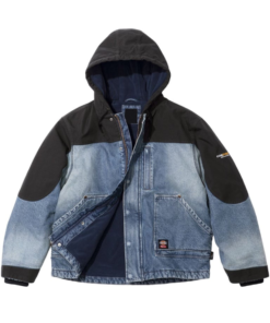 Supreme Dickies Cordura Hooded Work Jacket Front Look