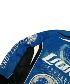 Vintage Detroit Lions Blue Racing Jacket
